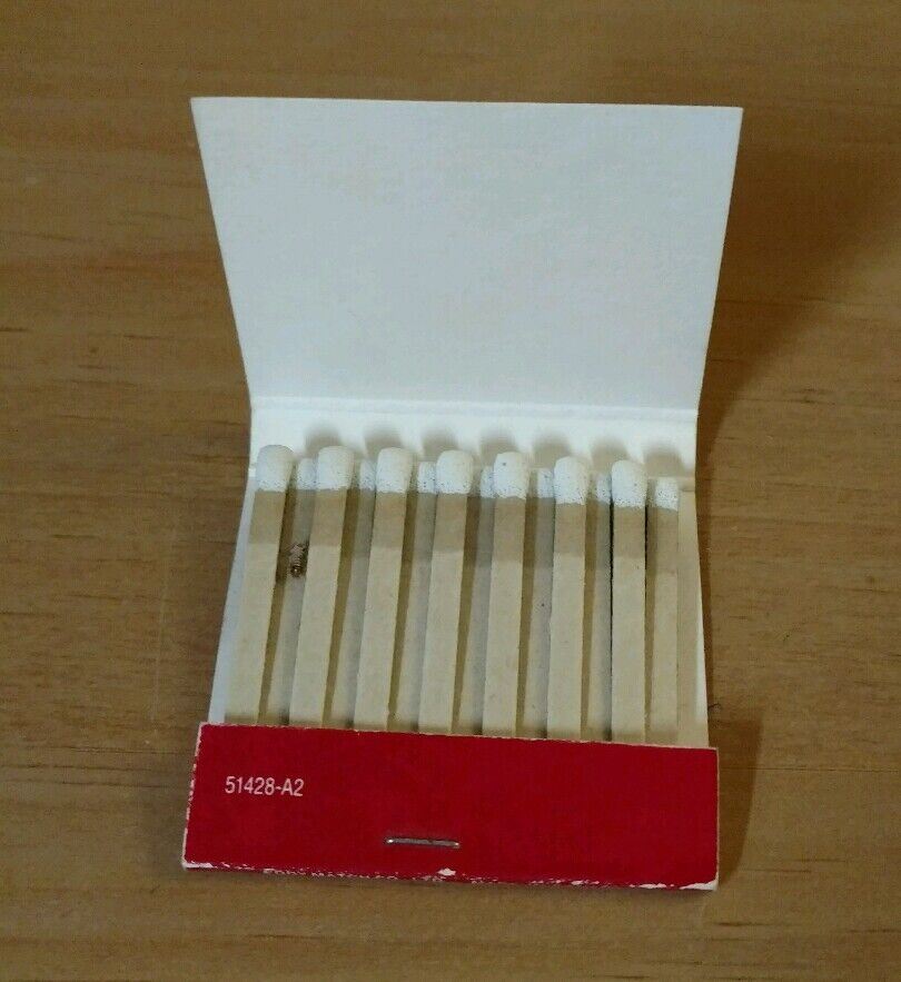 Bucks Cigarettes Matchbook