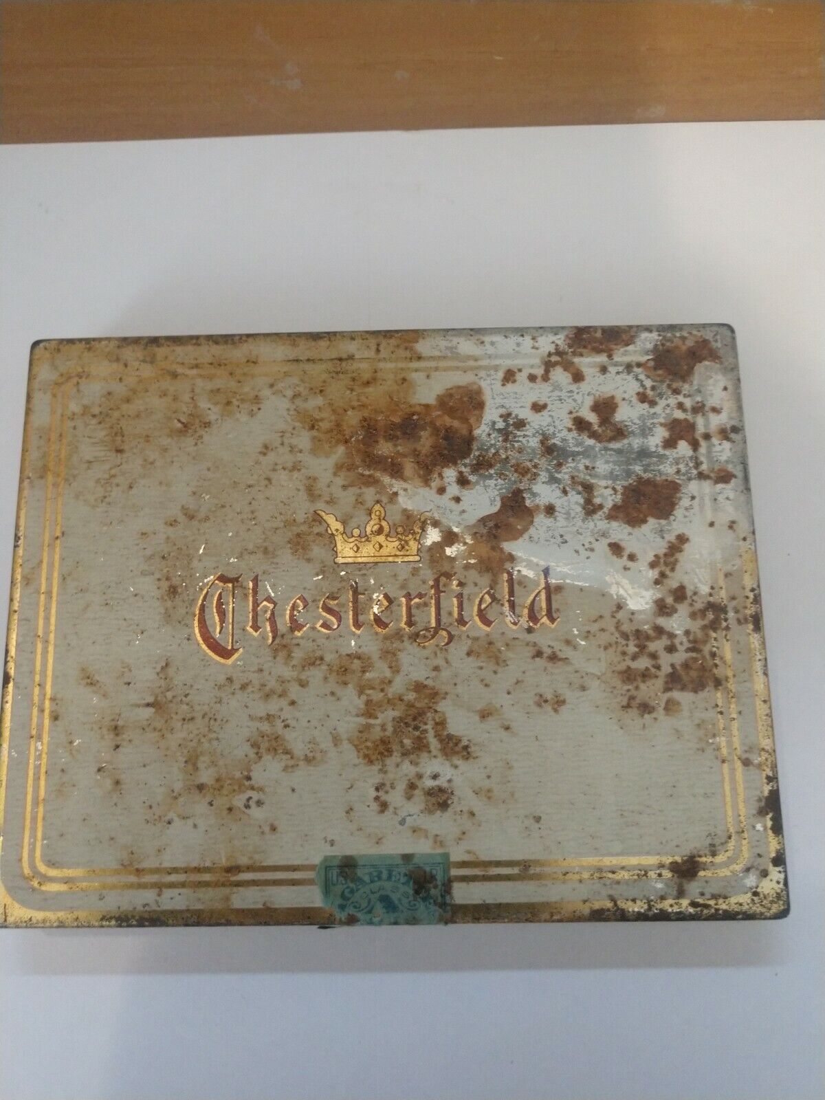 Chesterfield Cigarettes Metal flat Tin