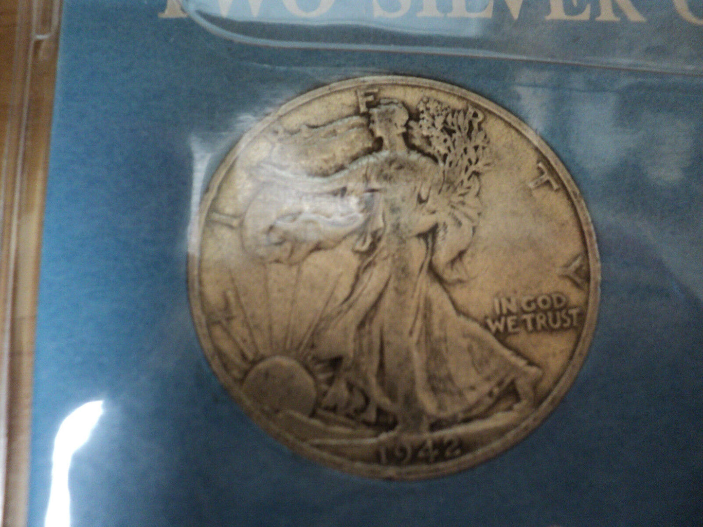 1942 Liberty Walking Half Dollar & 1937 Mercury Dime Set (Two Silver Classics)