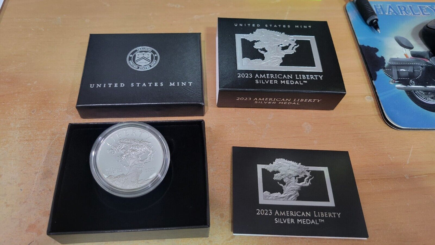 2023 U.S. Mint American Liberty Silver Medal 23DB