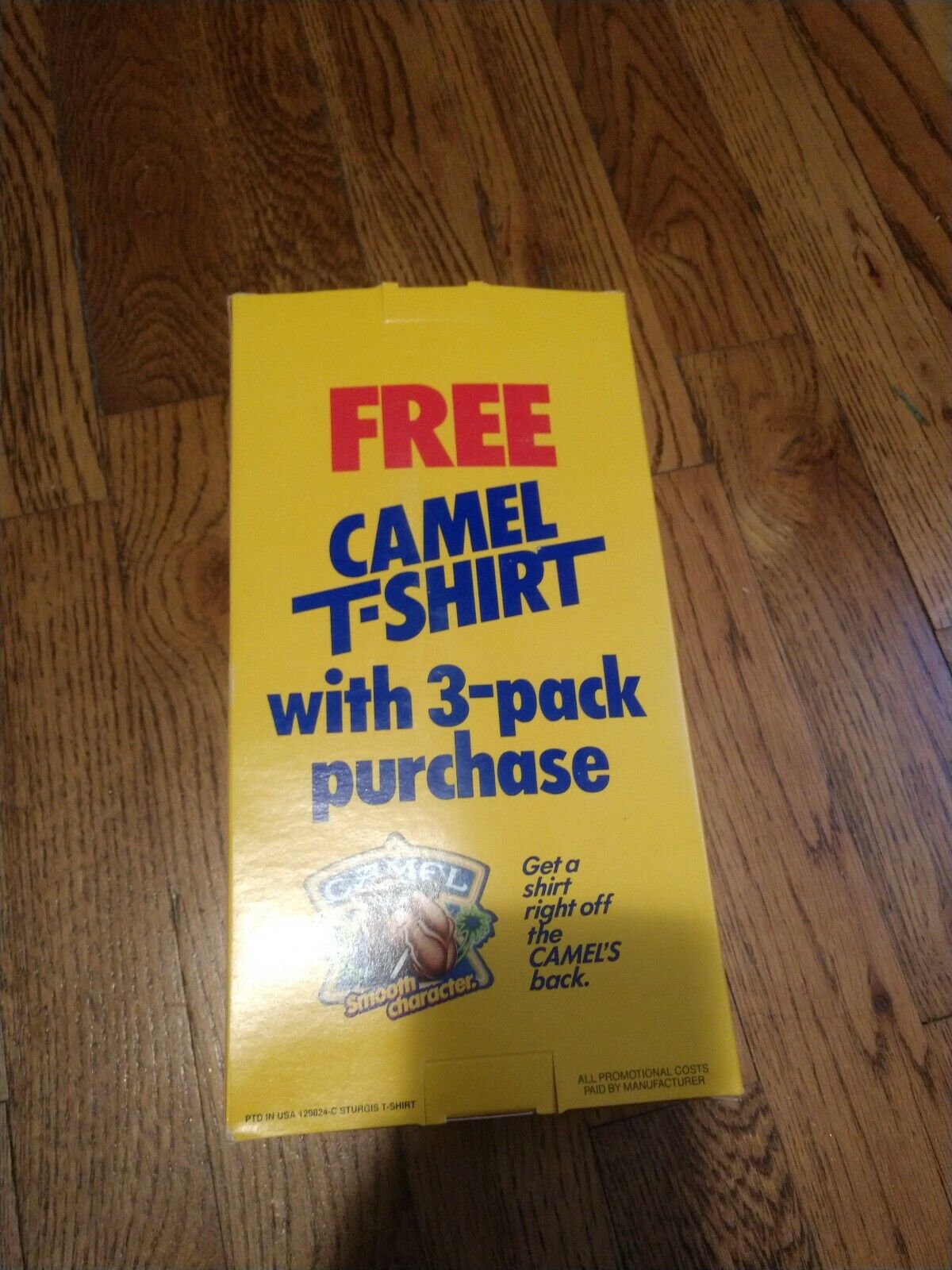 Camel Cigarettes A Pack of Camels Sturgis Black Hills Classic XL Tshirt