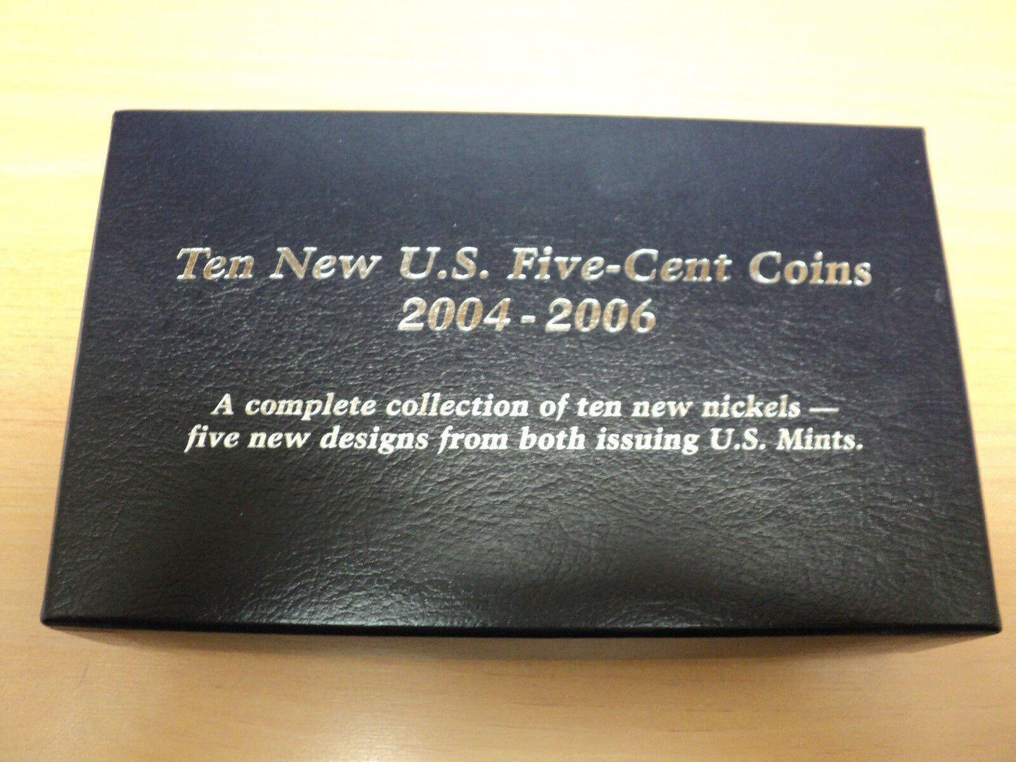 Ten New U.S. Five Fent Coins (Ten new nickels, Five from both Mints)