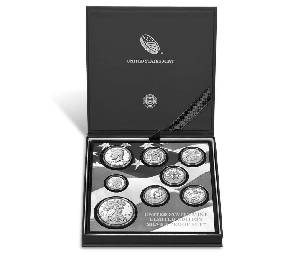 United States Mint Limited Edition 2020 Silver Proof Set