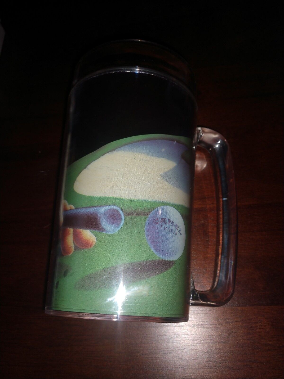 Camel Cigarettes Golf Player Plastic Mug Made in the U.S.A.