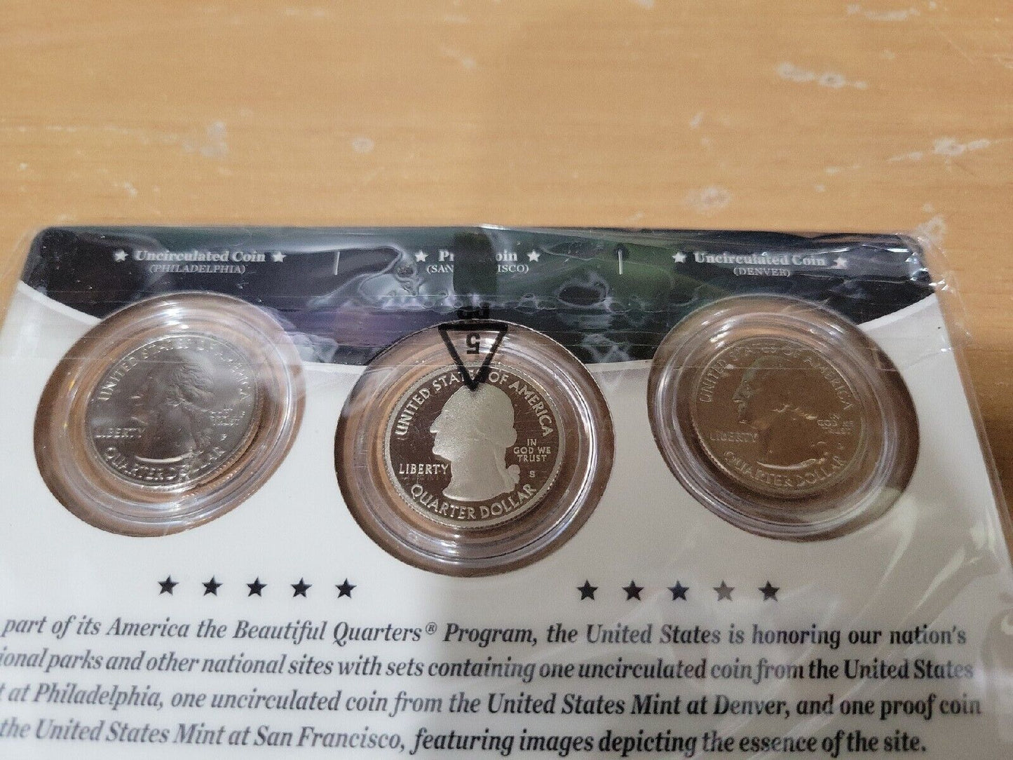 America The Beautiful Quarters 3 Coin Set Bombay Hook