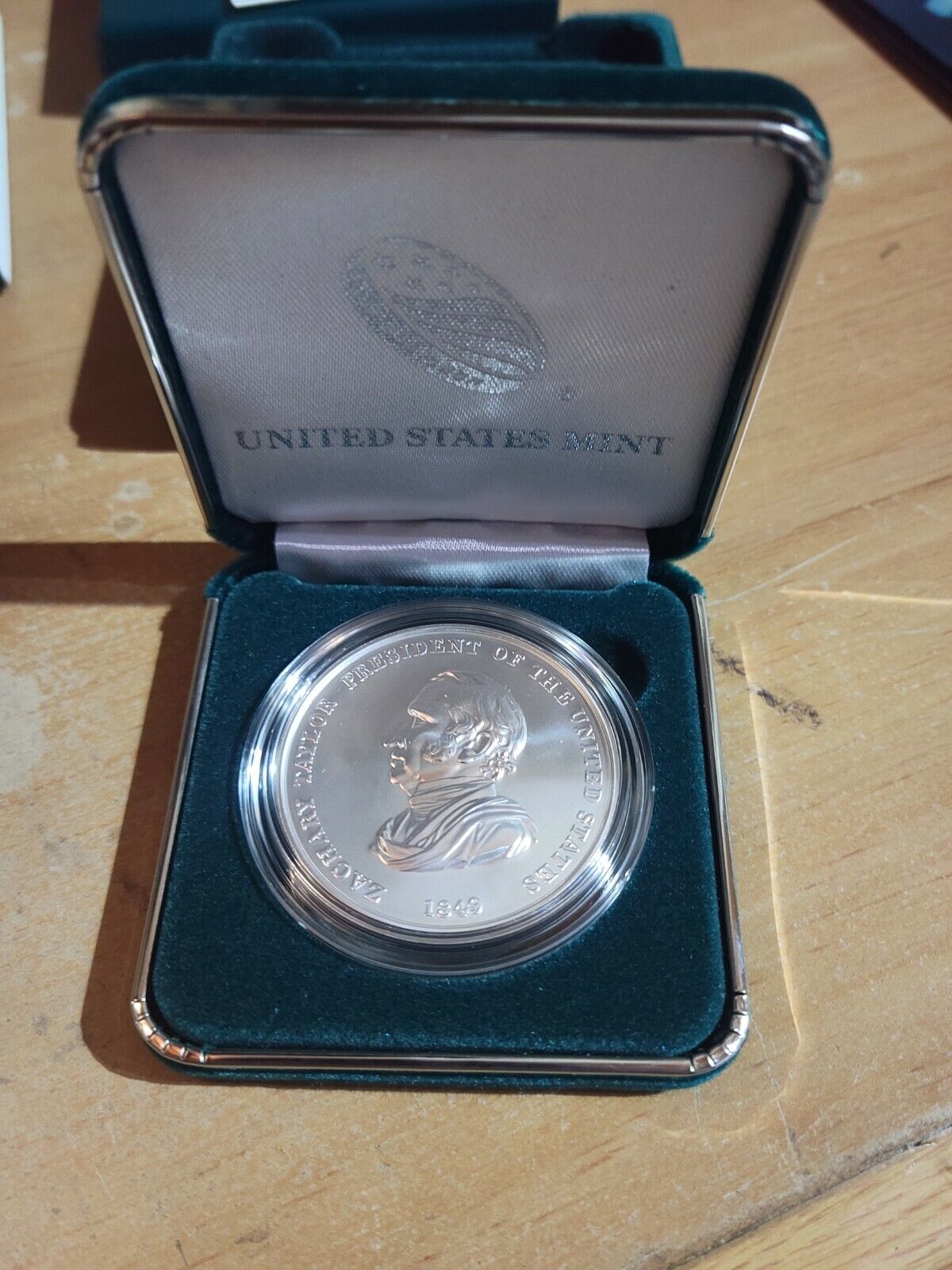 Zachary Taylor Presidential Silver Medal U.S. Mint