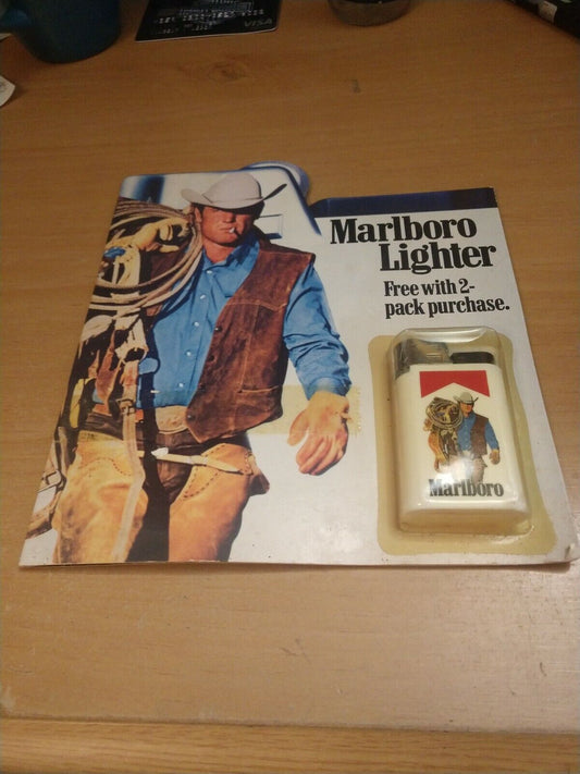 Marlboro Cigarettes Marlboro Man Disposable Lighter In Unopened package