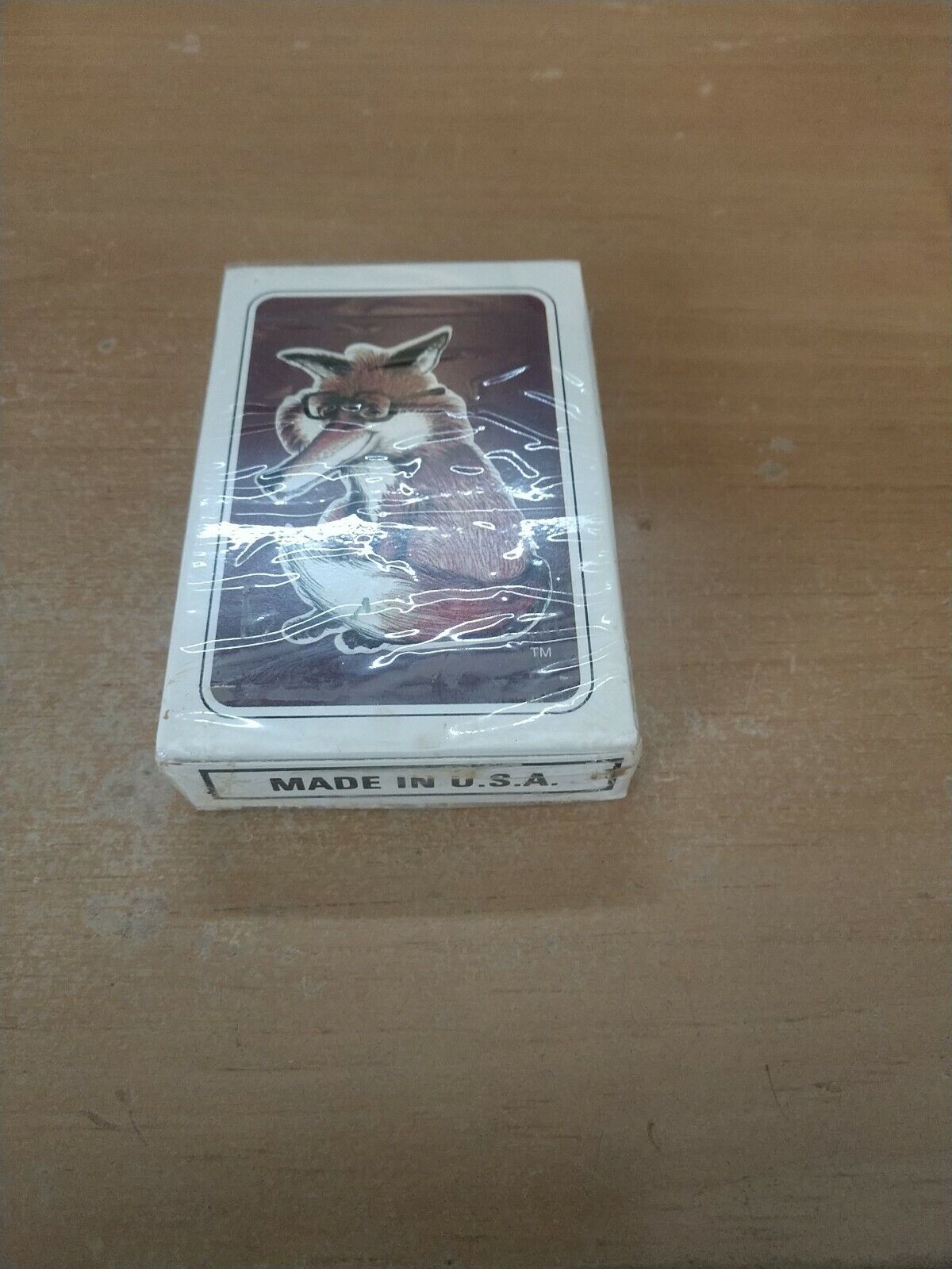 American Lights/Filters Cigarettes Fox Playing cards