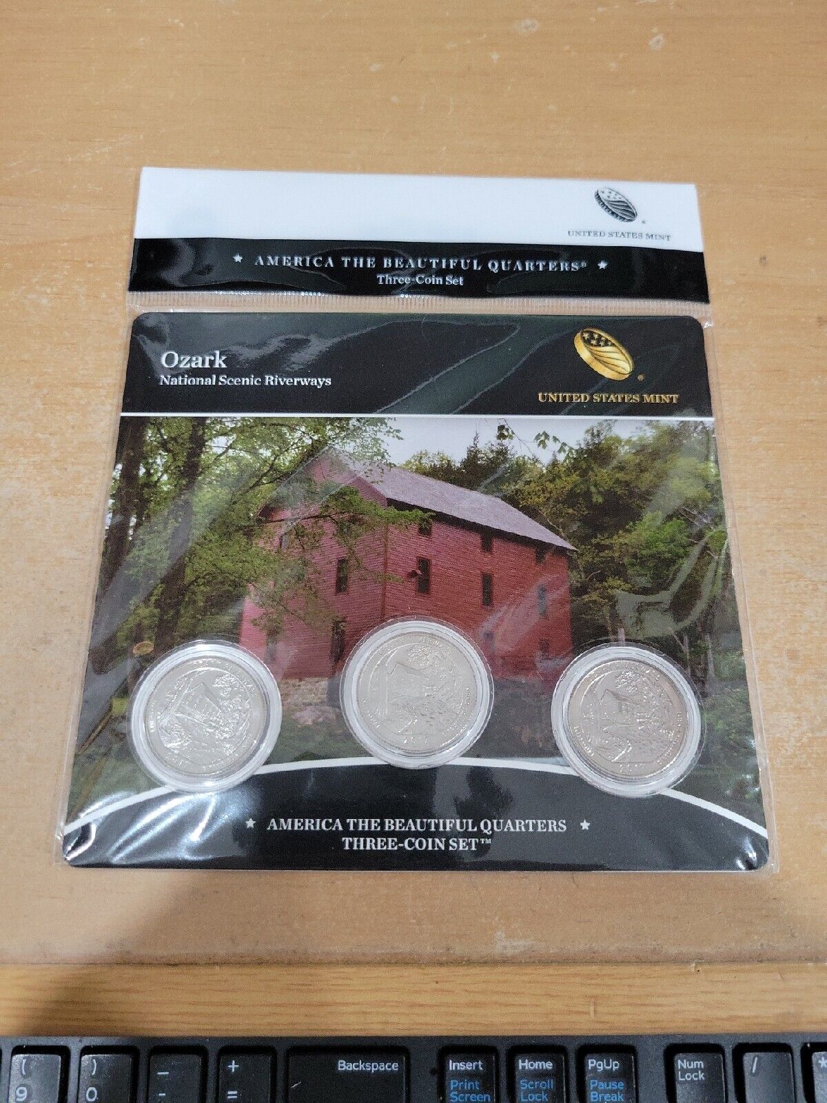 America The Beautiful Quarters 3 Coin Set Ozark National Scenic Riverways