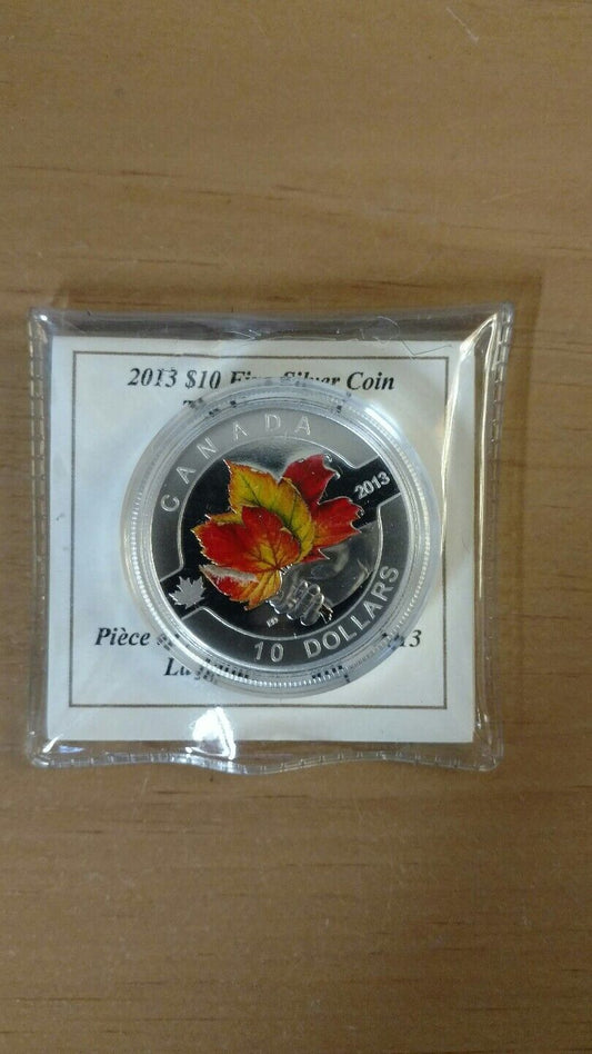 2013 O Canada The Maple Leaf 1/2 oz Silver Coin