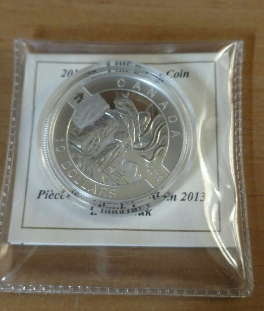 2013 O Canada Inukshuk 1/2 oz Silver Coin