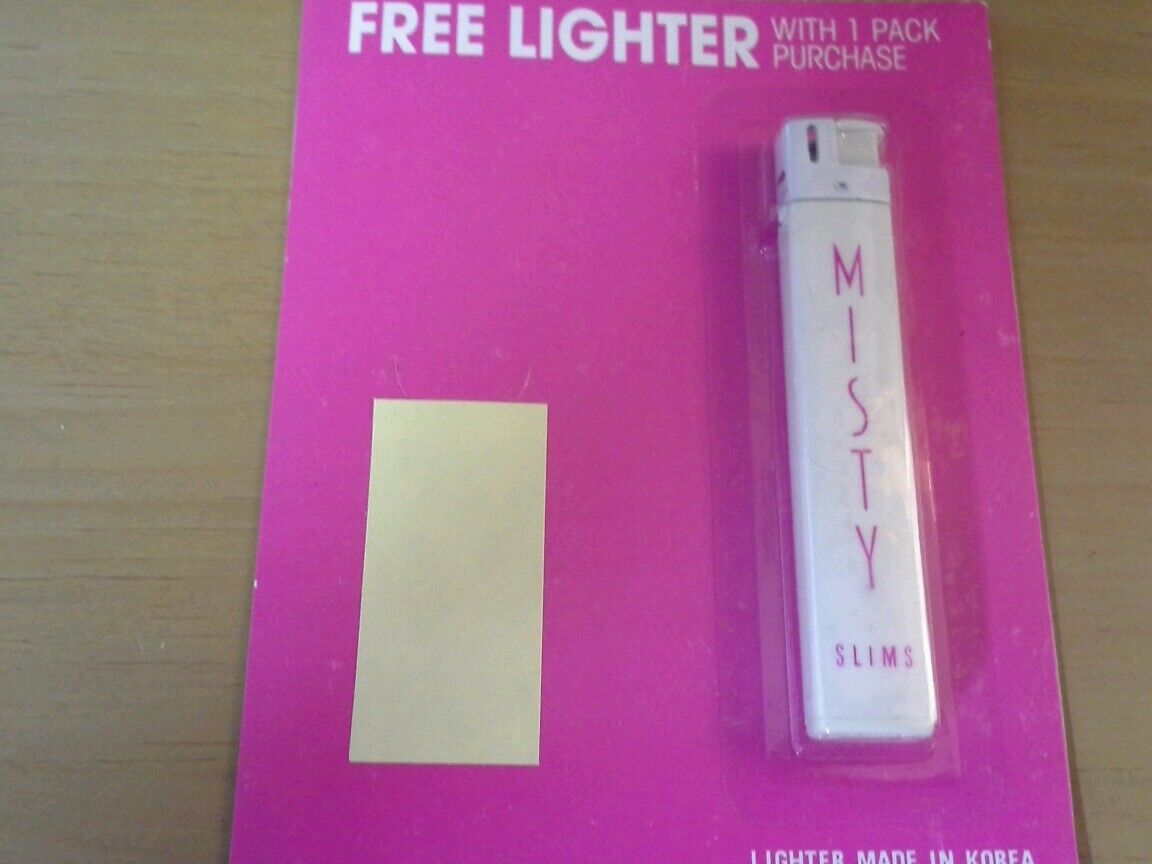 Misty Slims Refillable Cigarette Lighter