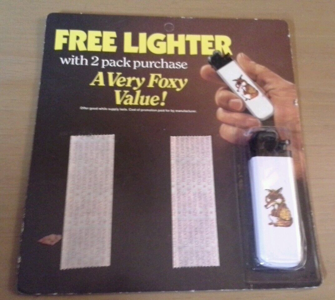 American Lights/Filters Cigarettes Fox Lighter