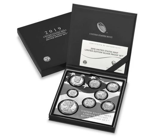 United States Mint Limited Edition 2019 Silver Proof Set