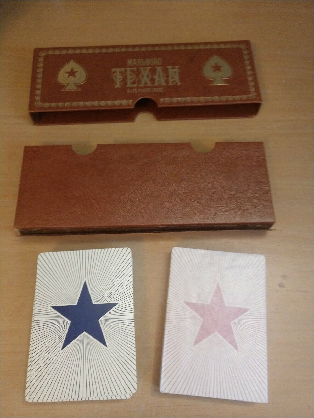 Marlboro Cigarettes Texan No. 45 Poker cards Set of two decks