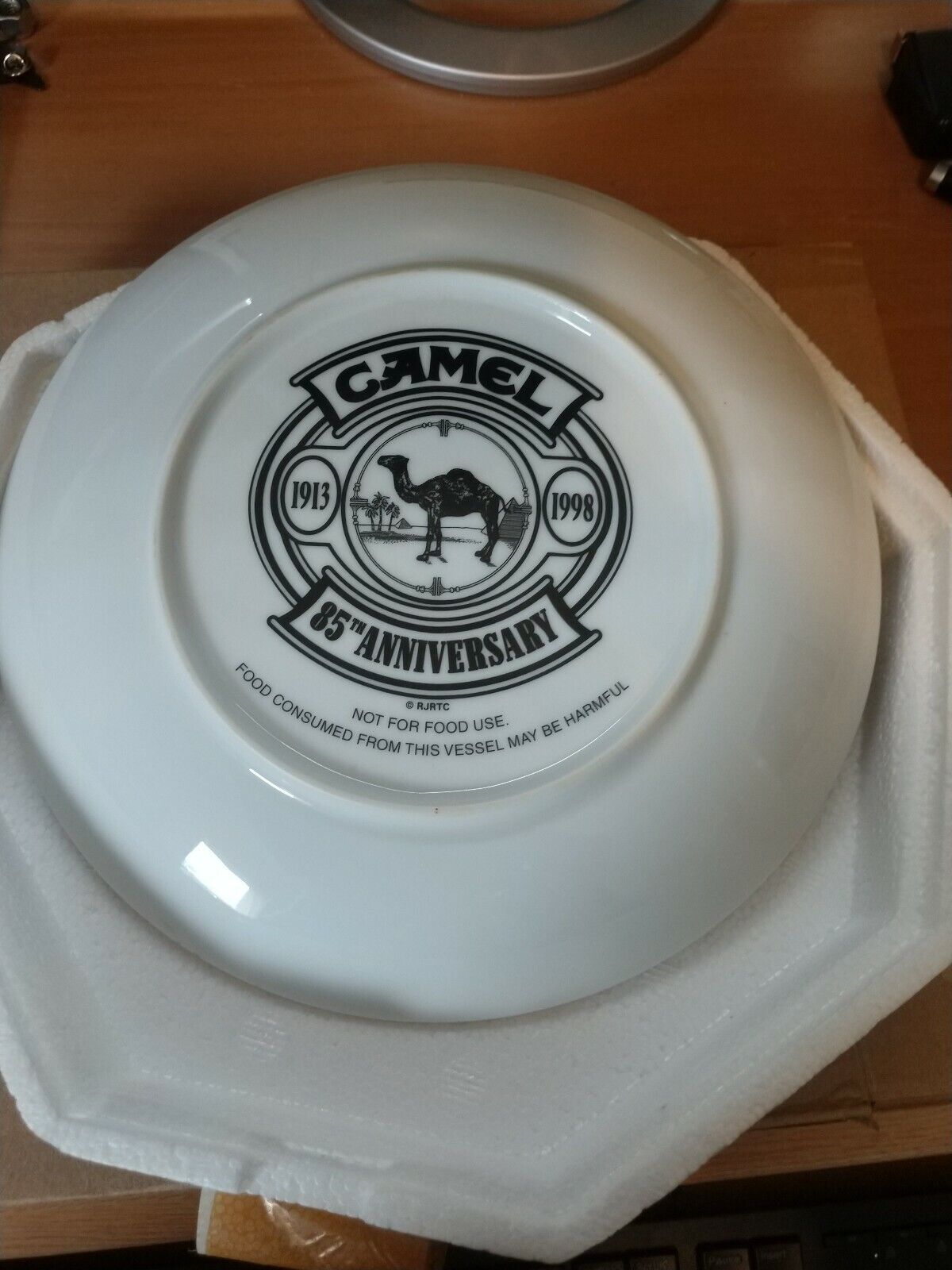 Camel Cigarettes 85th Anniv I'd walk A MileFor A Camel Plate 1000