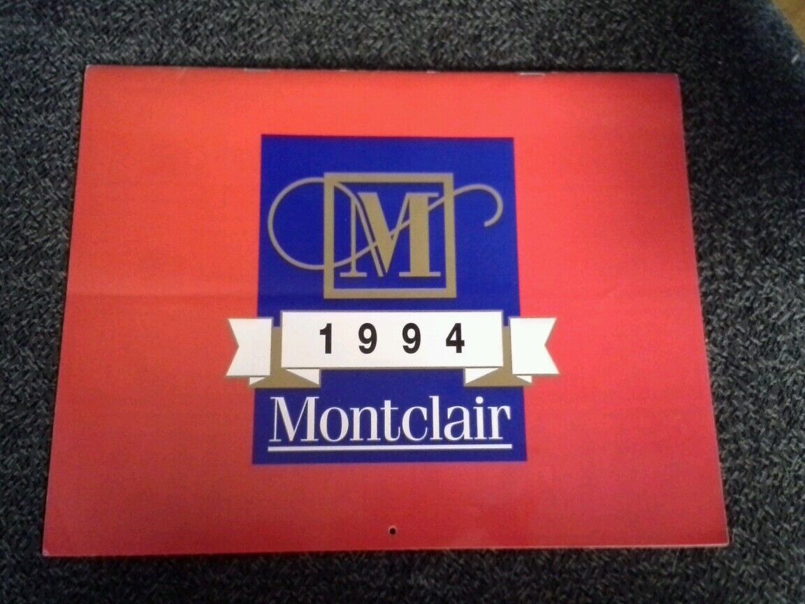 Montclair Cigarettes 1994 Calendar