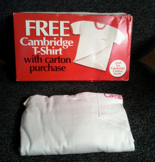 Cambridge Cigarettes XL T Shirt new in the box