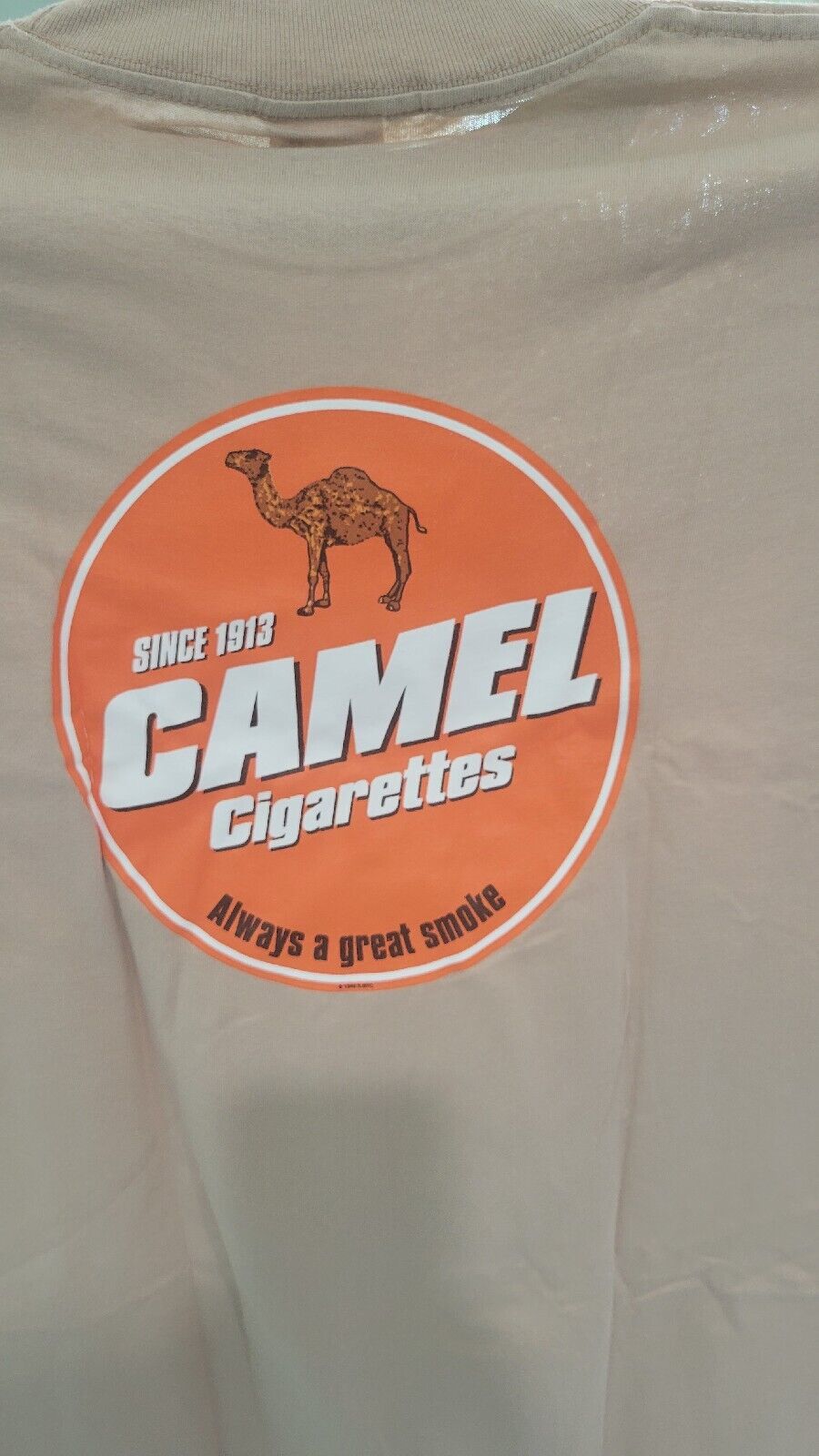 Camel Cigarettes (Always a Great Smoke) XL T Shirt New/Unused