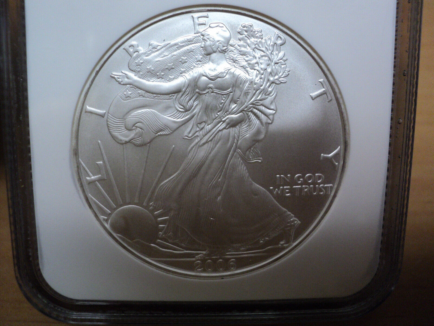 2006  Silver American Eagle  NGC MS69 First strike