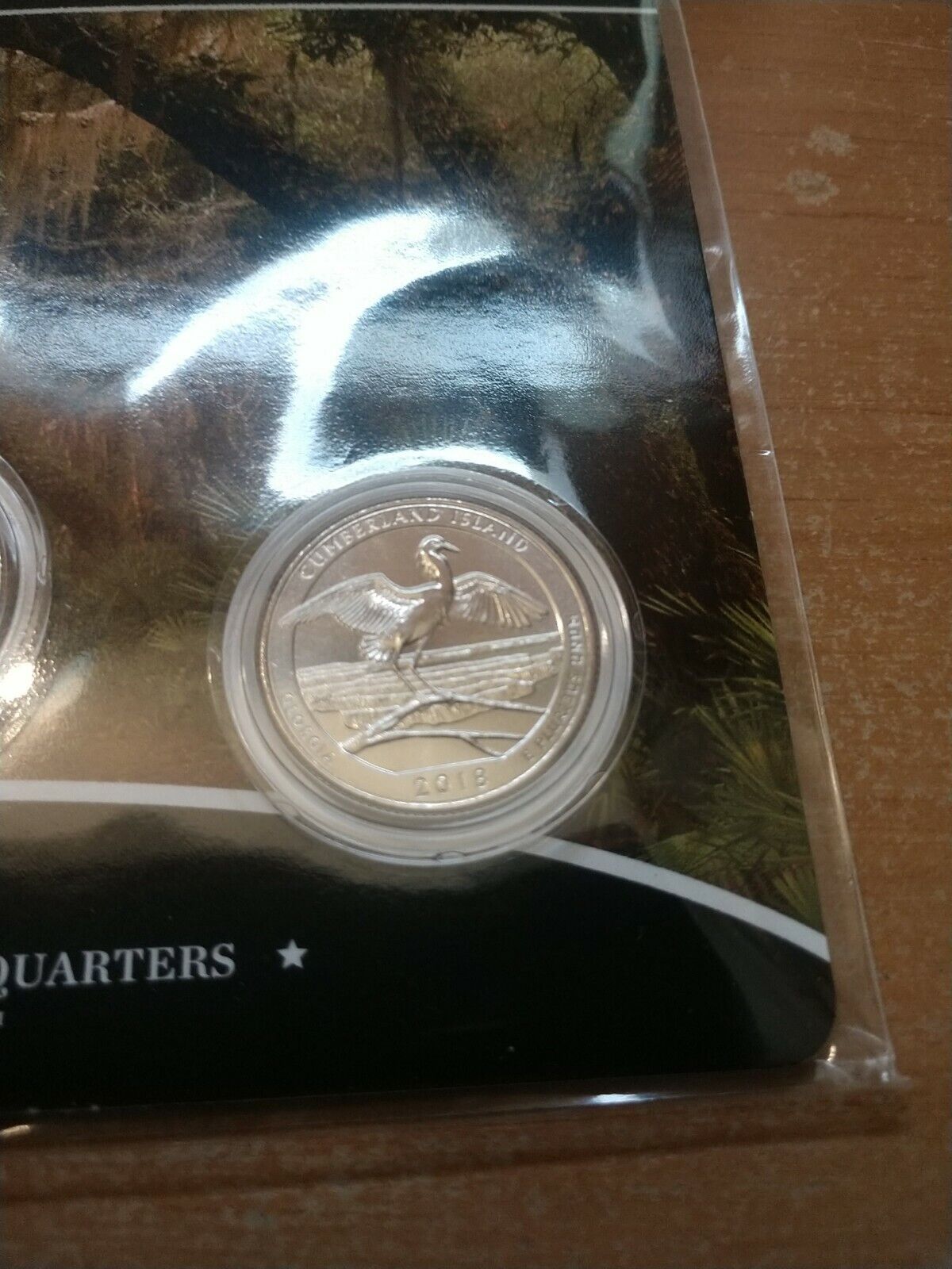 Cumberland Island National Seashore 2018 Quarter, 3-Coin Set U.S