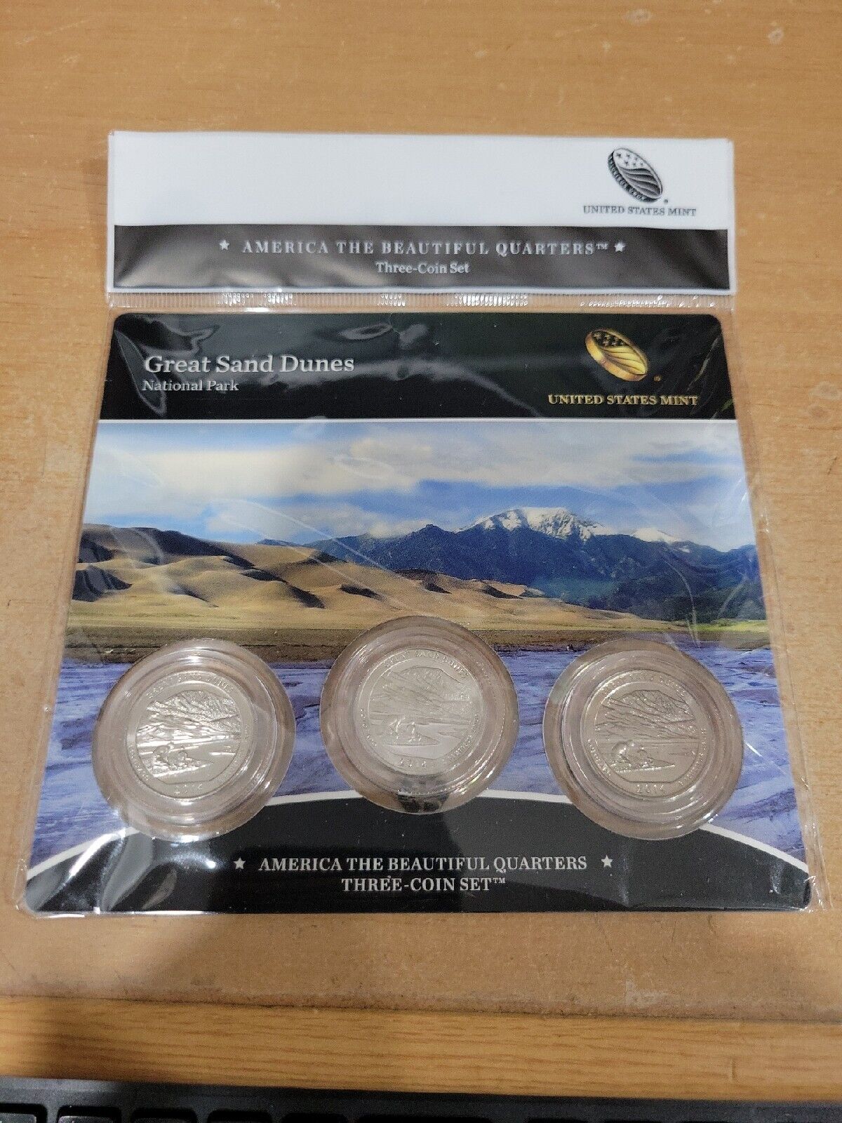 America The Beautiful Quarters 3 Coin Set Great Sand Dunes