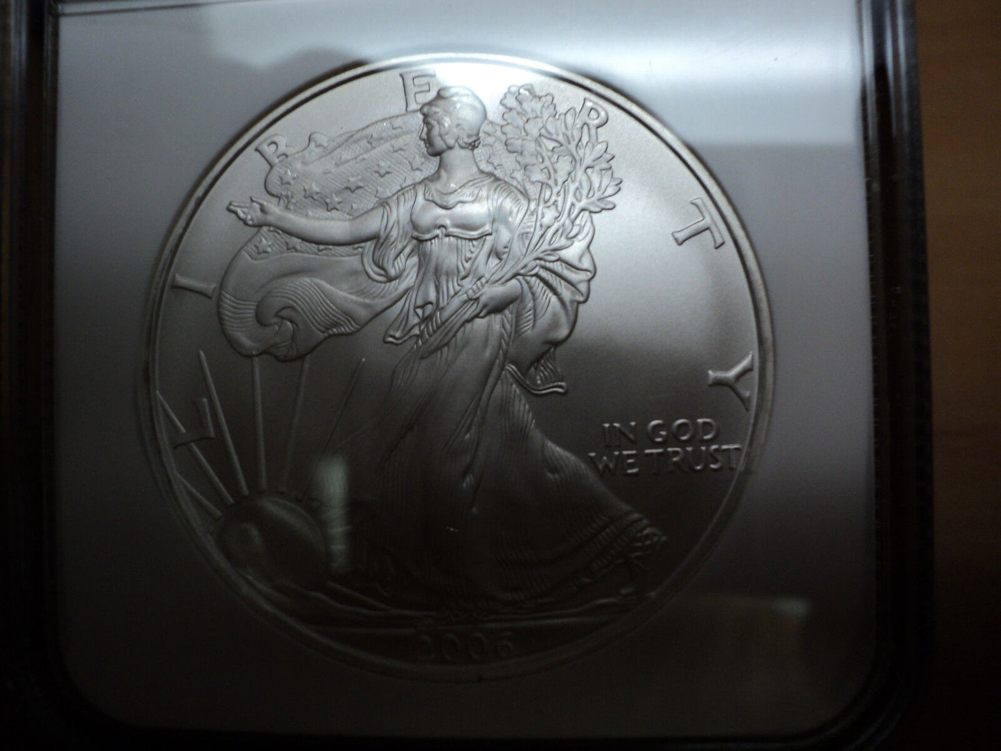 2006  Silver American Eagle  NGC MS69 First strike