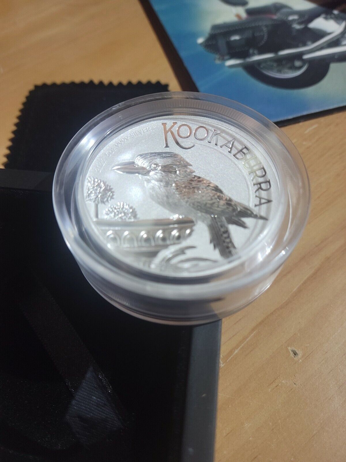 Australian Kookaburra 2022 5oz Silver Incused Coin