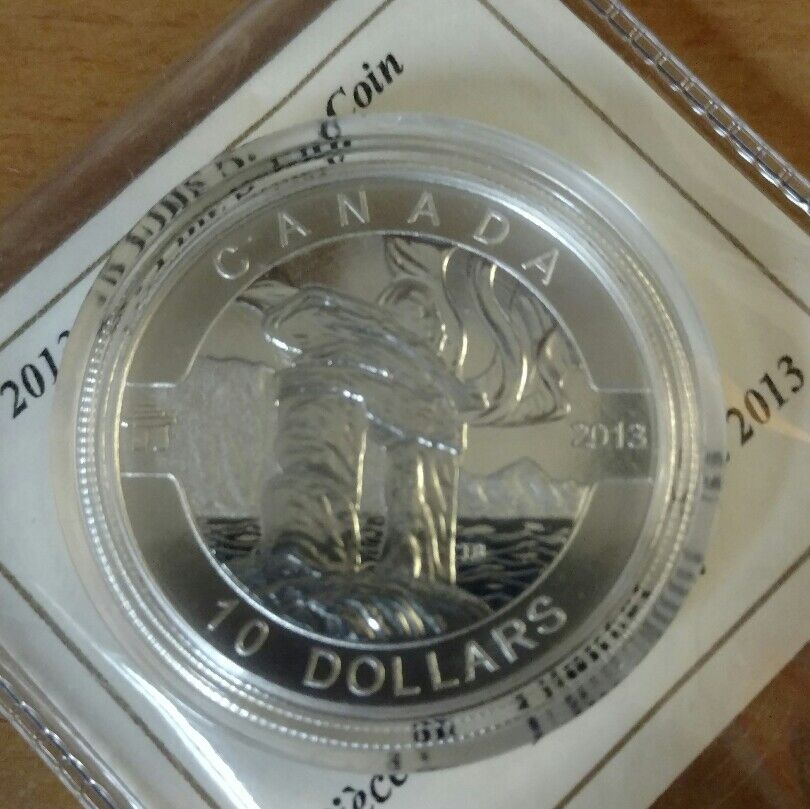 2013 O Canada Inukshuk 1/2 oz Silver Coin