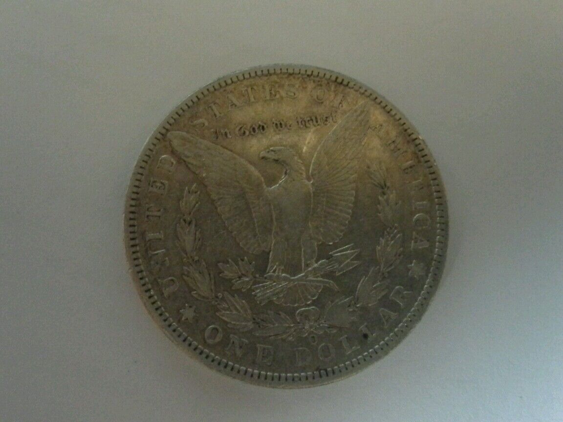 1901 O Morgan silver dollar