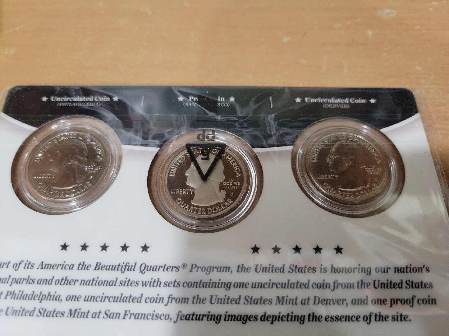 America The Beautiful Quarters 3 Coin Set Fort Moultrie