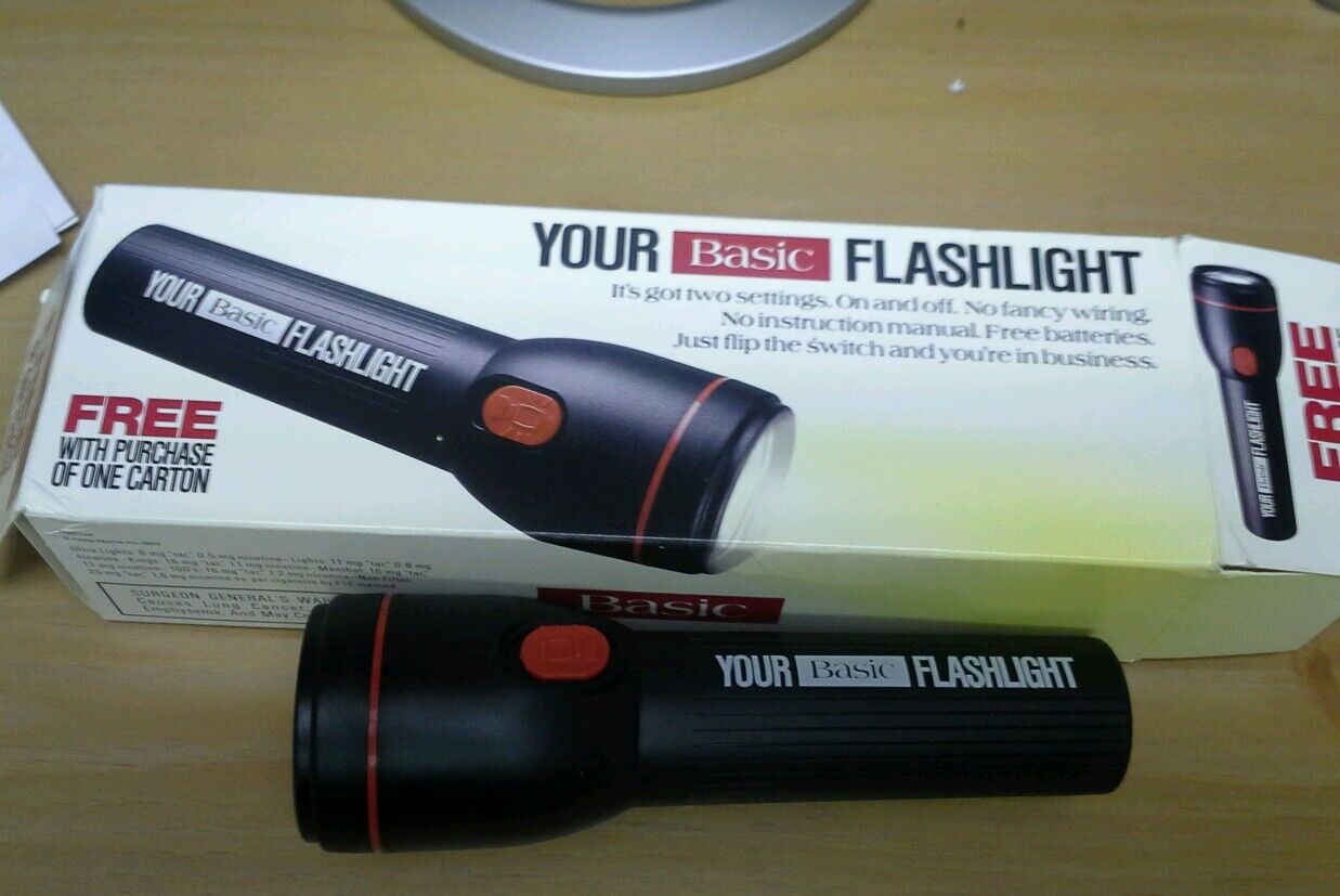 Basic Cigarettes Flashlight