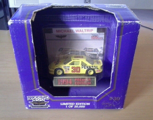 BRICKYARD 400 LIMITED EDITION 1:64 DIE CAST #30 MICHAEL WALTRIP 1994 - NASCAR