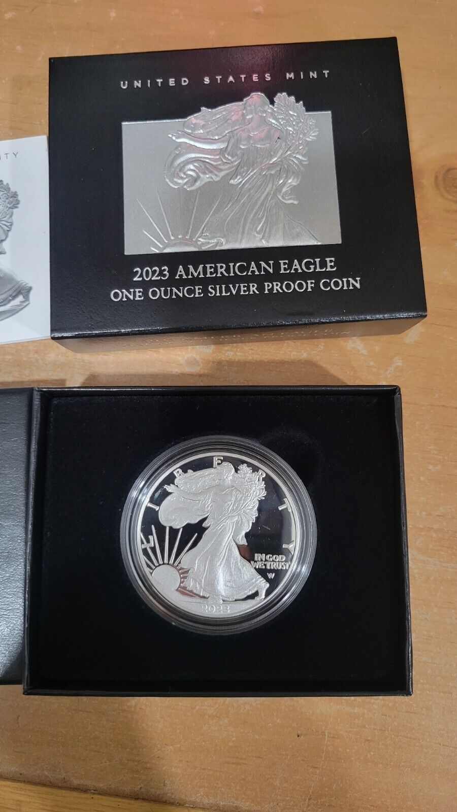 American Eagle 2023 One Ounce Silver Proof Coin 23EA