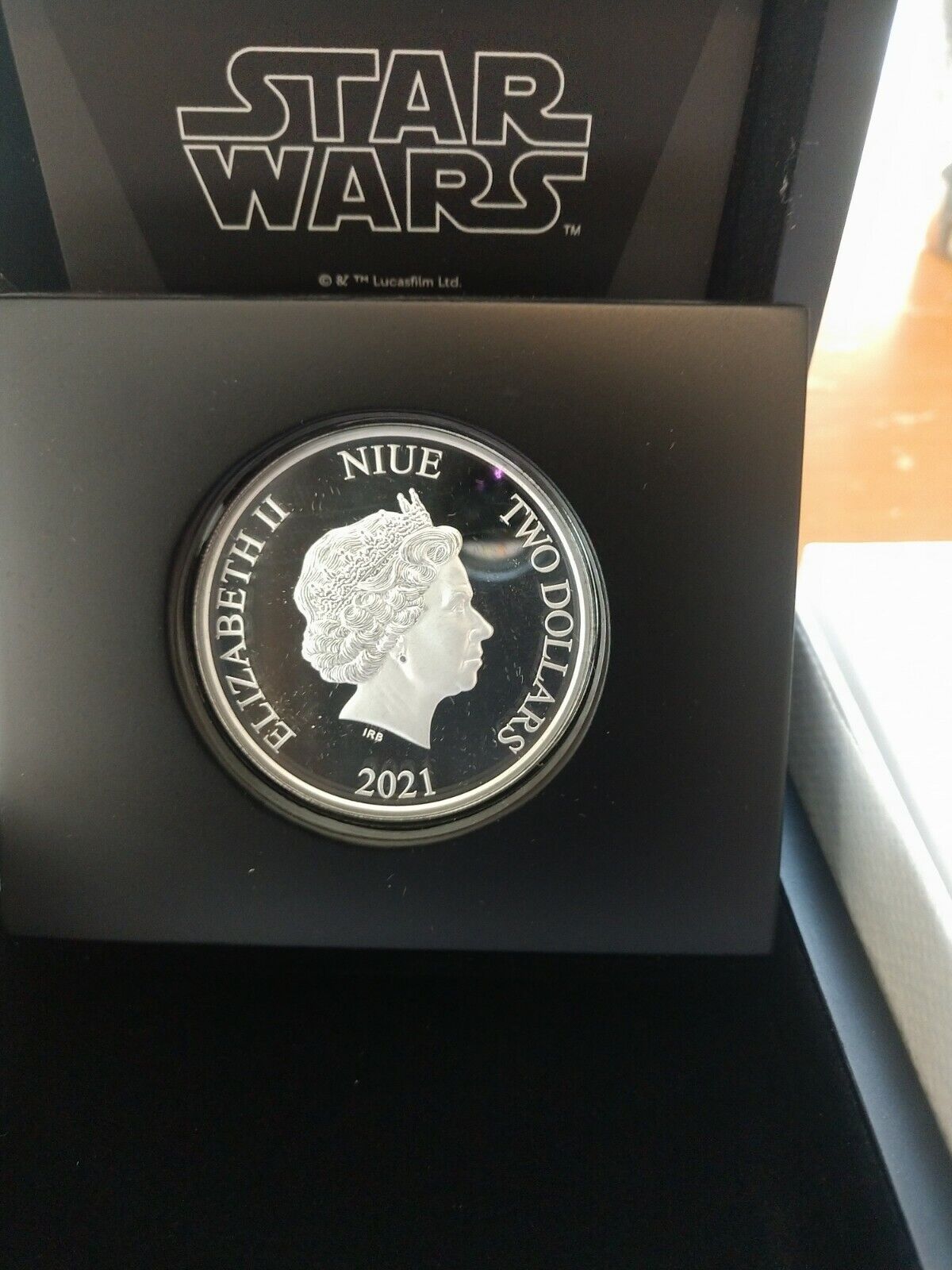 Star Wars The Mandalorian IG-11 Silver Coin New Zealand