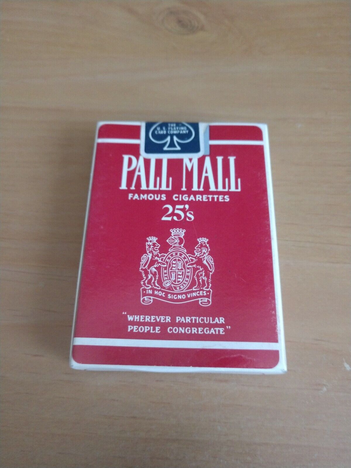 Vintage New Deck of Pall Mall 25's Playing Cards