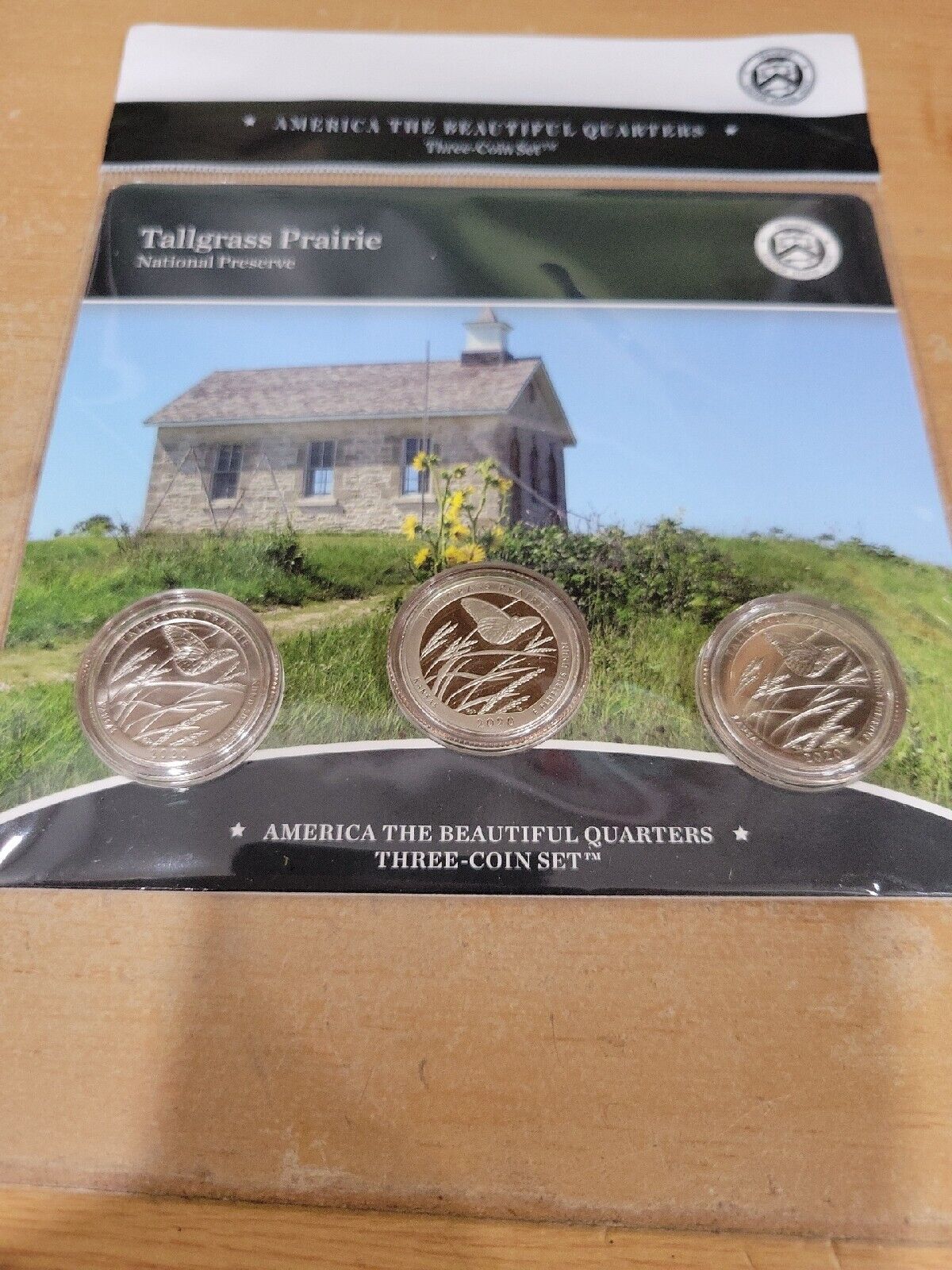 America The Beautiful Quarters 3 Coin Set Tallgrass Prairie