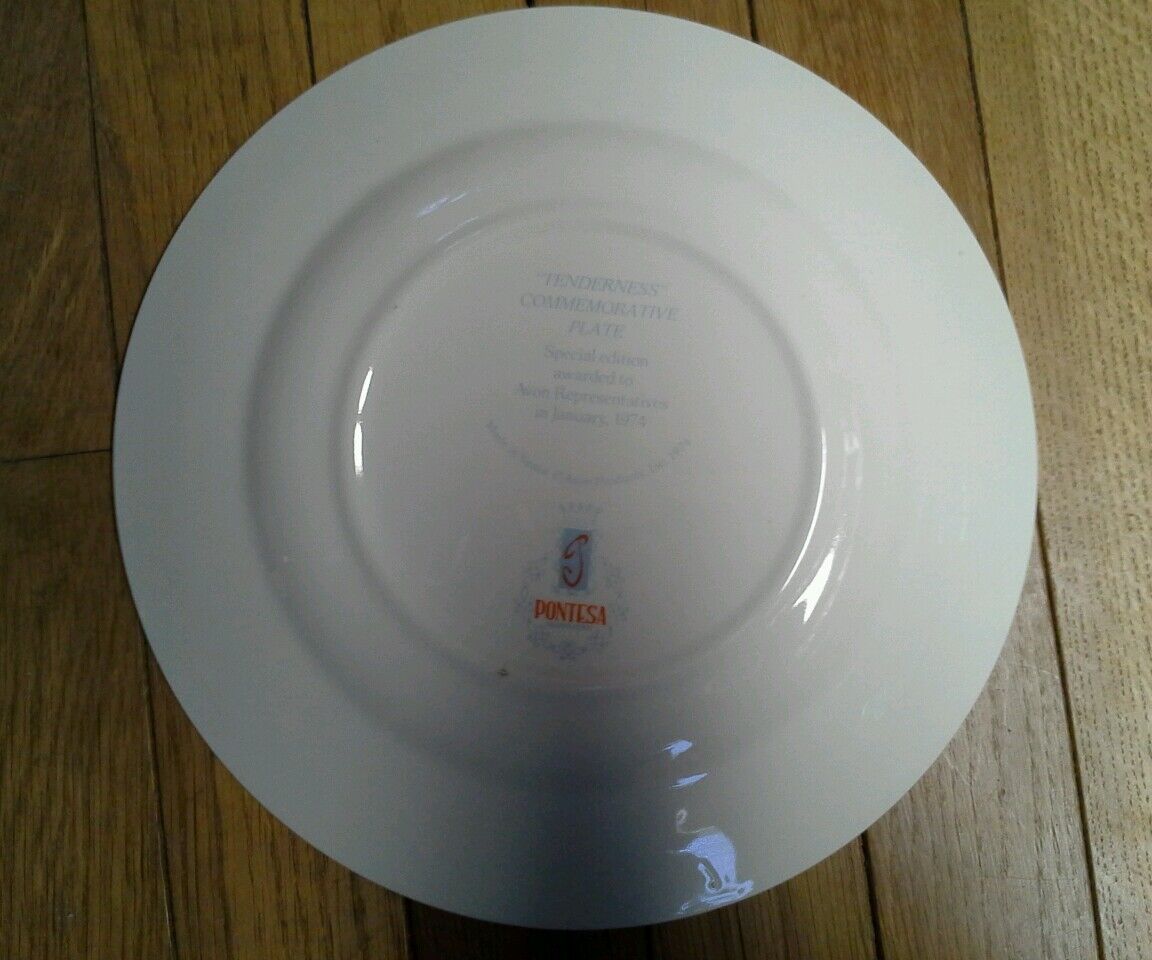 Avon Collector Plate "Tenderness"