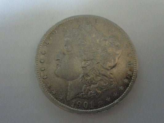 1901 O Morgan silver dollar