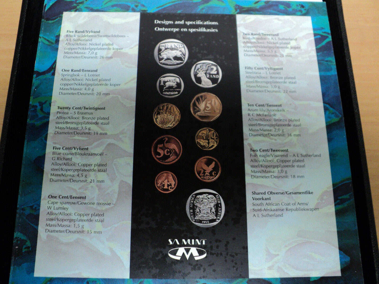 1995 South Africa Proof Set