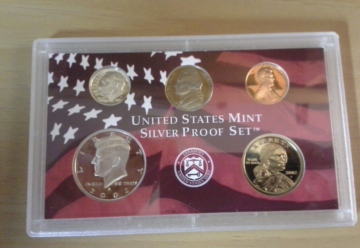 2002 U.S. Mint Silver Proof Set