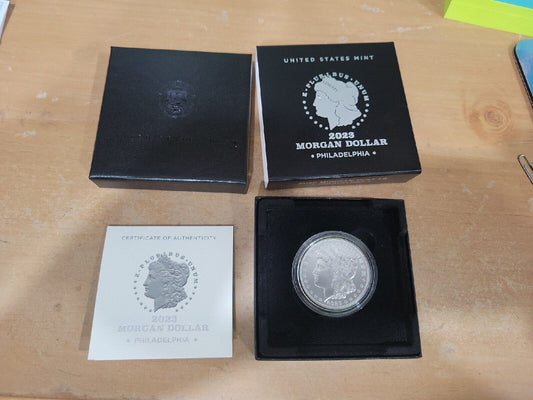 U.S. Mint 2023 Morgan Silver Dollar Uncirculated Coin 23XE