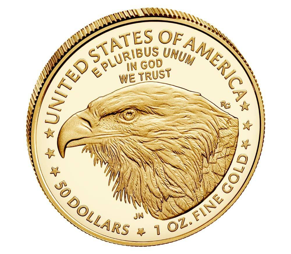 American Eagle 2021 One Ounce Gold Proof Coin type 2