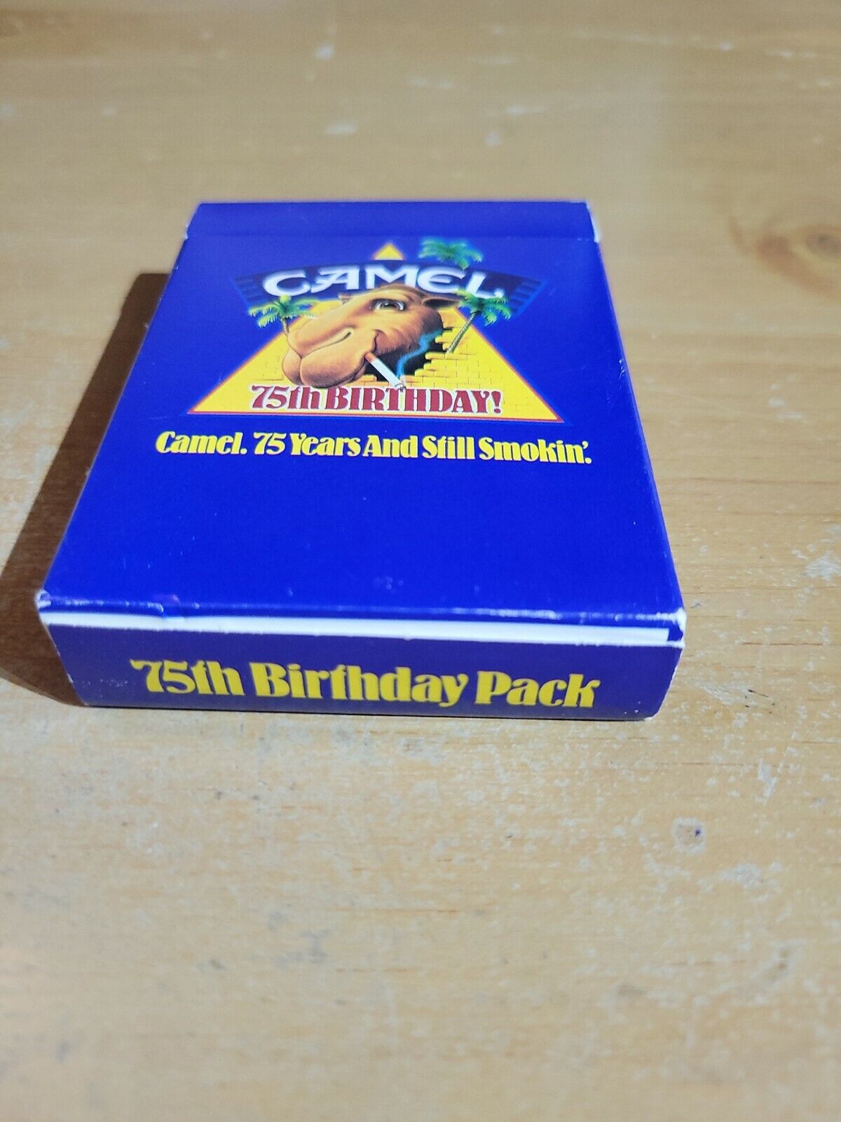 Camel Cigarettes 75th Birthday Deck of Playing Cards