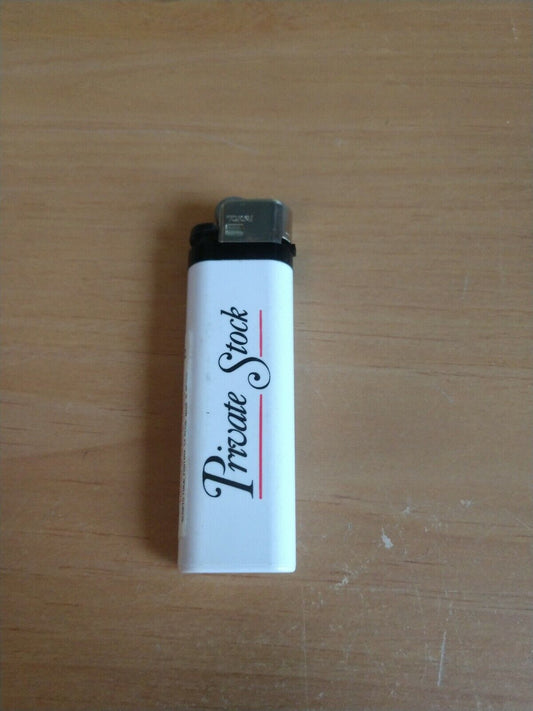 Private Stock Cigarettes White Disposable Lighter