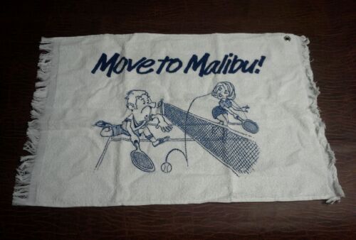 Move To Malibu Golf Towel 24 X 16 Inches