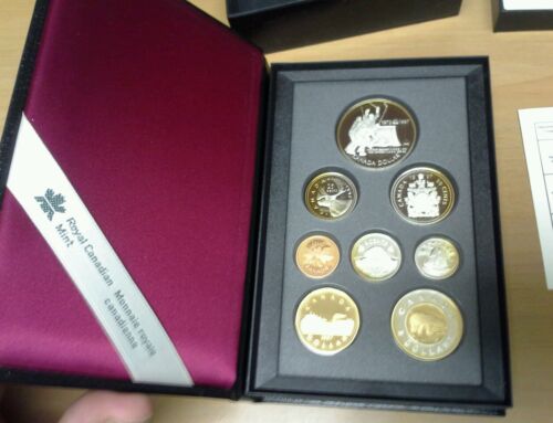 1997 Canada 8 Coin Silver Proof Set (24 seconds) 7200