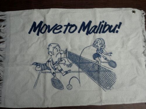 Move To Malibu Golf Towel 24 X 16 Inches