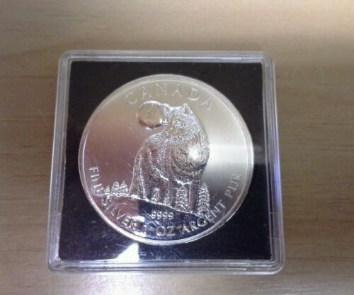2011 Canada Silver Wolf 1 Ounce coin
