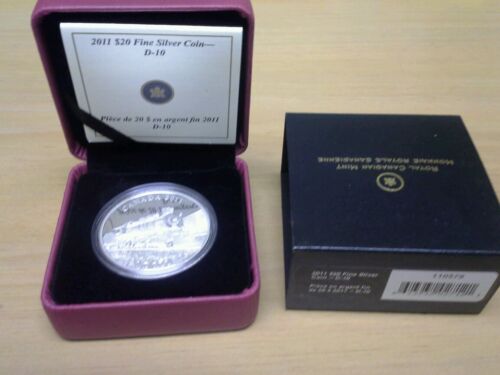 Canada 20 Dollars, 2011, Canadian Pacific's D-10 Steam Locomotive